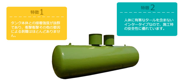 製品情報　鋼製強化プラスチック製（SF）二重殻タンク